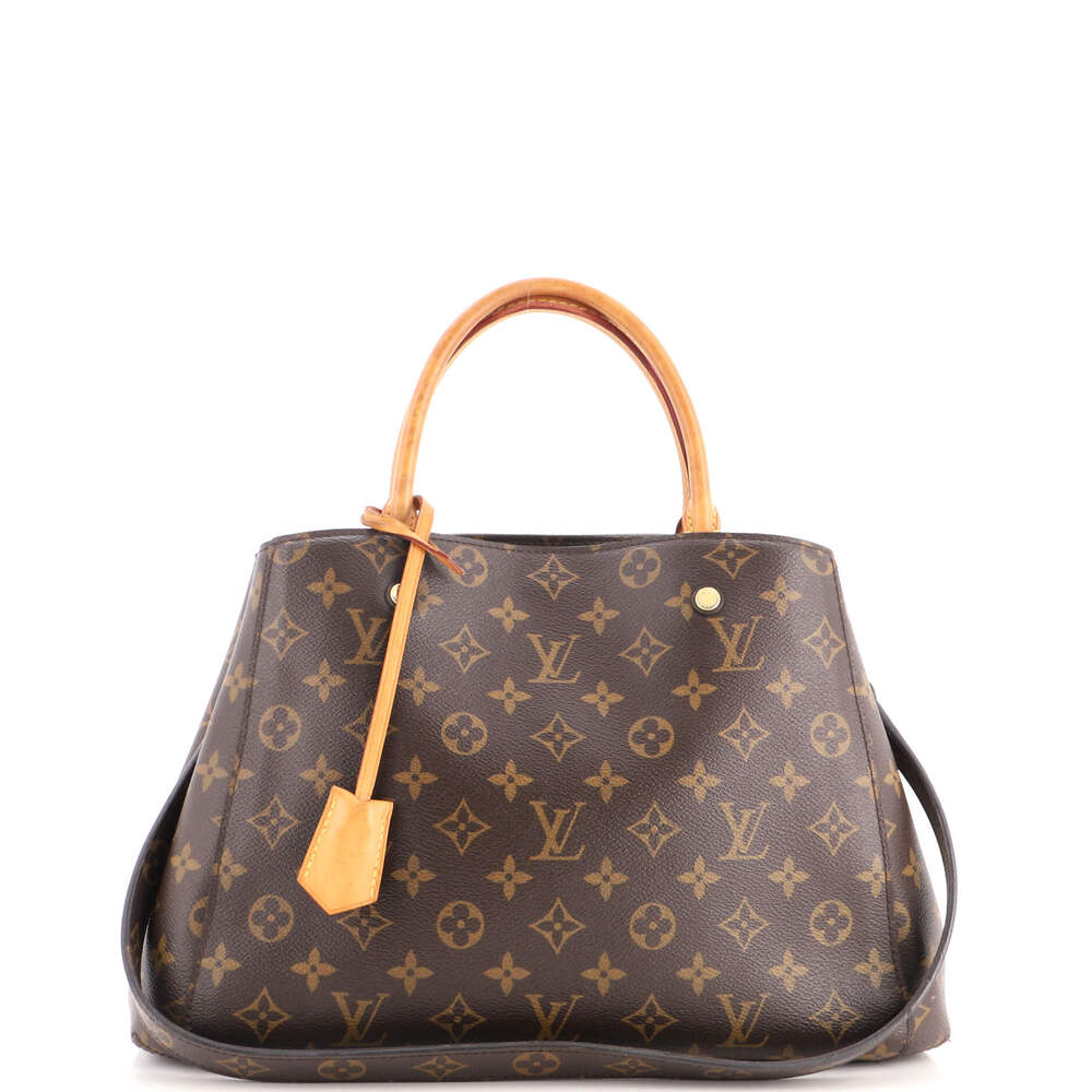 Louis Vuitton Montaigne Handbag Canvas #329806L23B